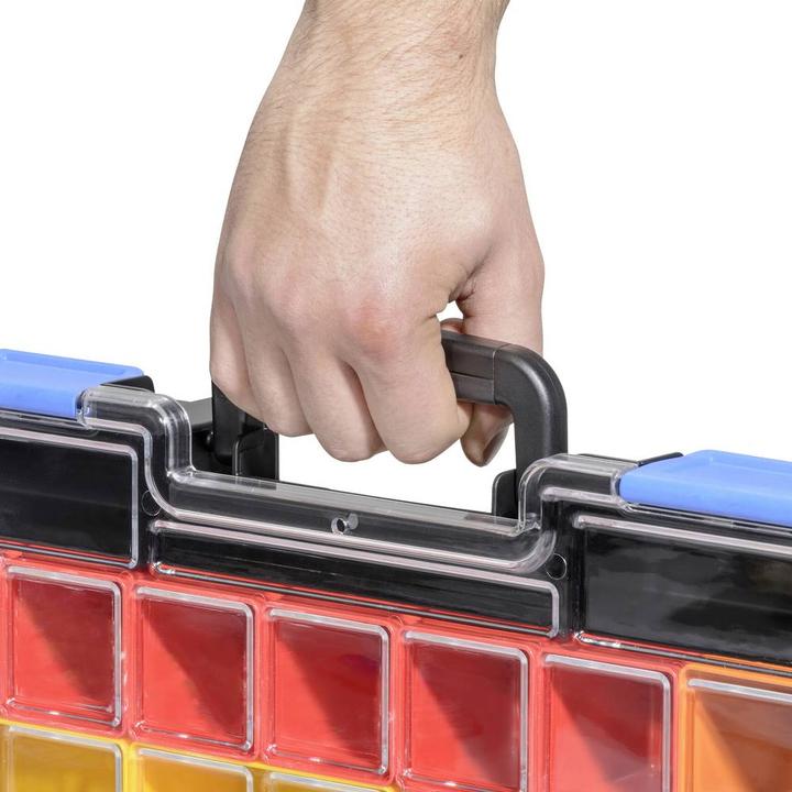 Actual product image Allit EuroPlus Pro K44/7 assortment case (W x H D) 440 76 355 mm number of compartments: 7 1 pc.