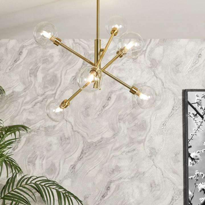 Produktbild World of Wallpaper Luxe Collection Mineral Effekt Vinyl Strukturtapete