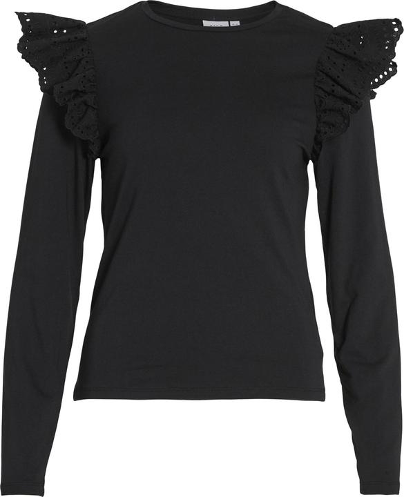 Actual product image Vila Lace shoulder top with long sleeves (S)