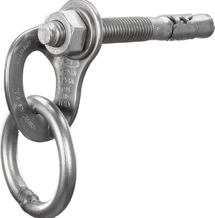 Actual product image Climbing Technology Plate Kit Plate 12 + Bolt 12x110mm+1Ring Drill Hook