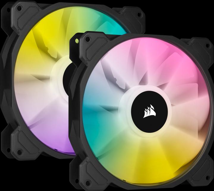 Actual product image Corsair SP140 RGB Elite Dual Node C (140 mm, 2 x)