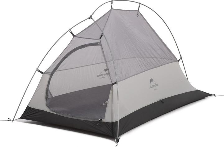 Actual product image Naturehike Ultralight one-man cloud up-1 tent new version 20D navy+ mats (1 person)