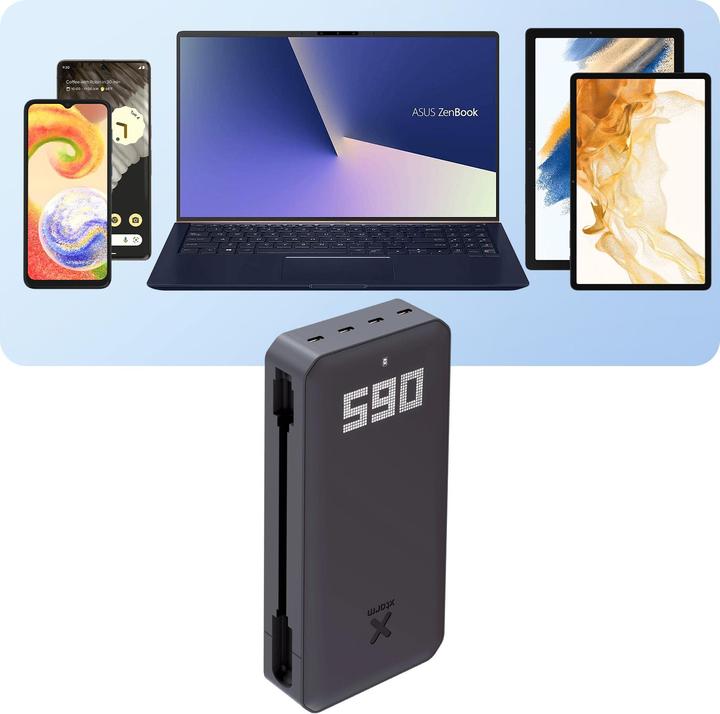 Produktbild Xtorm XB4 Series Titan (24000 mAh, 140 W, 88.80 Wh)
