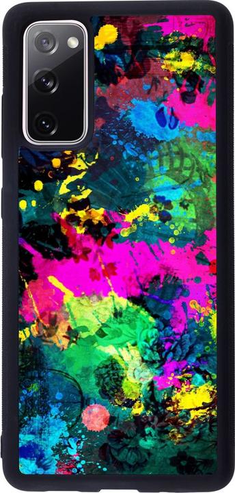 Produktbild PhoneLook Hülle Galaxy S20 FE Silikon schwarz splash paint (Samsung Galaxy S20 FE 5G)