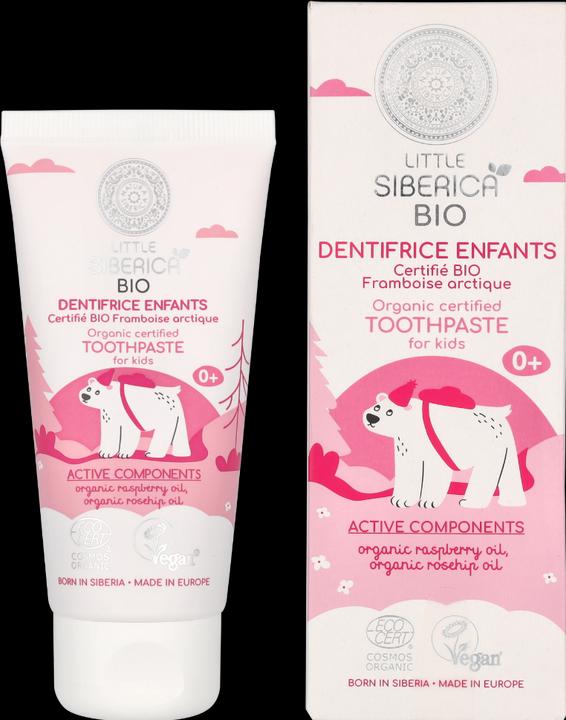 Produktbild Natura Siberica Little Dentifrico Niños Frambuesa Bio 60g