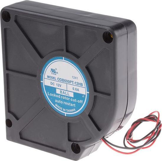 Actual product image Rs Pro DC radial blower, 120x32mm 60cu.m/h 12V