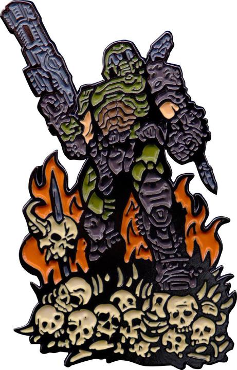 Fanattik Doom Eternal Ansteck-Pin Doom Guy Limited Edition