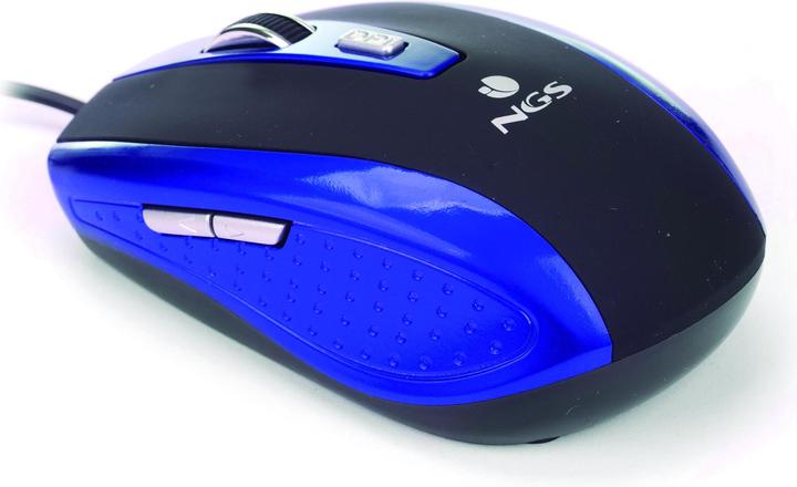 Immagine prodotto NGS Mouse a spunta blu a destra USB Tipo-A ottico 1600 DPI (Cablato)