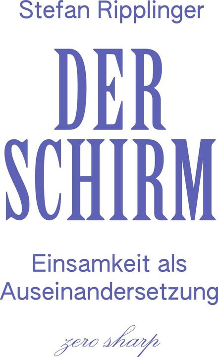 Produktbild Der Schirm (Deutsch, Stefan Ripplinger, 2022)