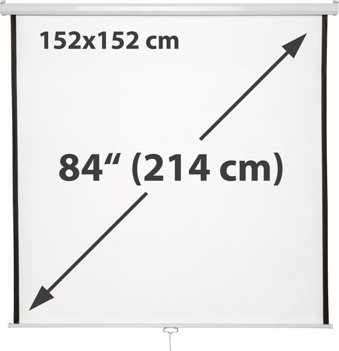 Produktbild tectake Rollo Beamer (84", 1:1)
