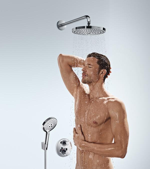 Produktbild hansgrohe Raindance Select S Fester Duschkopf Chrom (2 Strahlarten, 17 l/min)