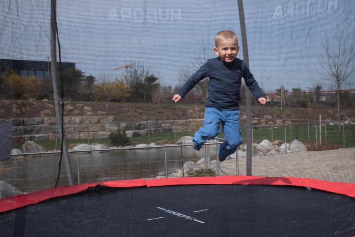 Actual product image Hudora Fantastic Trampoline 300V (300 cm)