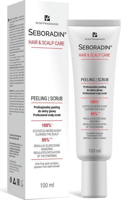 Image du produit Seboradin Hair Scalp Scrub 100ml Exfoliator with AHA Formula Gentle Cleaning and Sebum Regulation Hair T (100 ml)