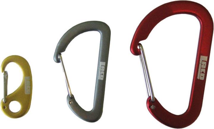 Immagine prodotto Lacd Set di 3 moschettoni accessori