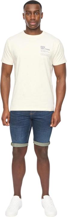 Actual product image Duck and Cover Mens Seamtext T-Shirt (L)