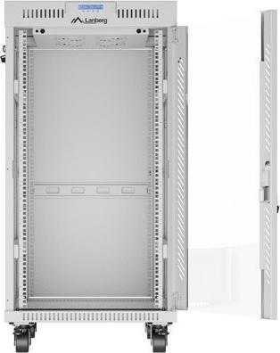 Actual product image Lanberg rack cabinet 22U 600x800 glass (10.87 RU, 19 inch rack)