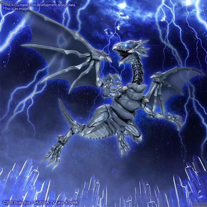 Actual product image Bandai YU-GI-OH - Figure-Rise Standard Amp. Blue-Eyes White Dragon -Model Kit