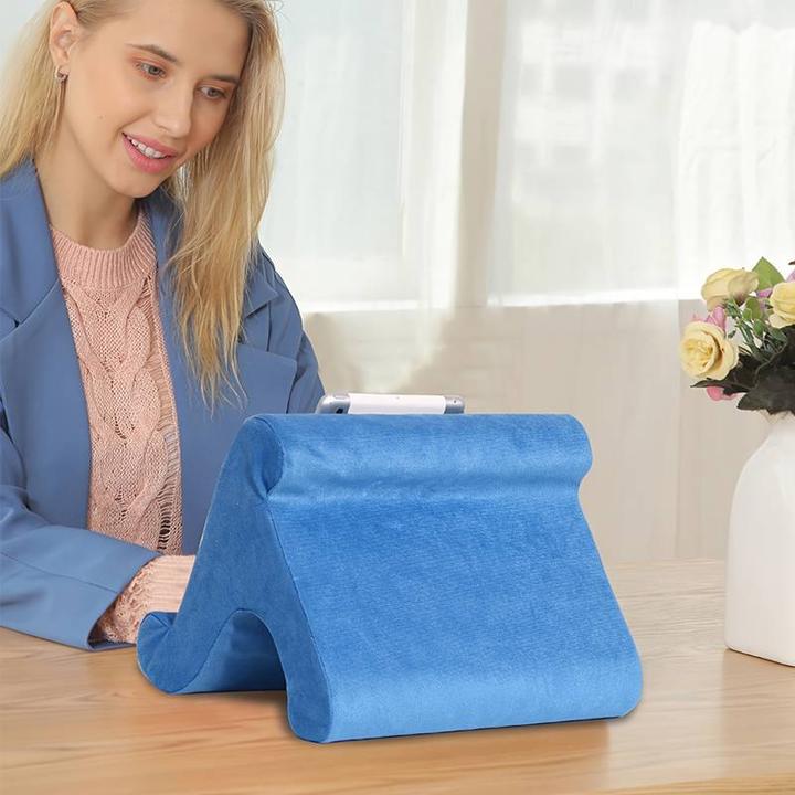 Actual product image PhoneLook Coussin support doux et confortable pour smartphones, tablettes ou écran