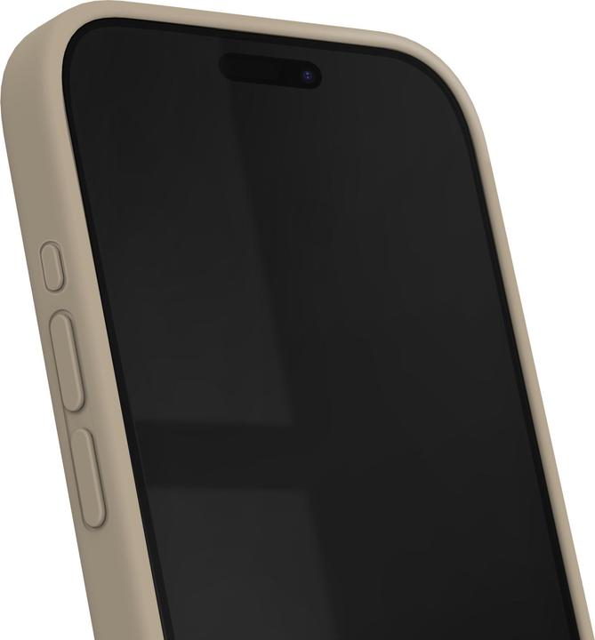 Actual product image iDeal Of Sweden Designer Silicone Cover Beige (Apple iPhone 15 Pro Max)