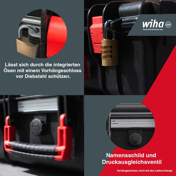 Image du produit Wiha Mallette à outils Basic Set L electric, 18 pièces (18 pièces)