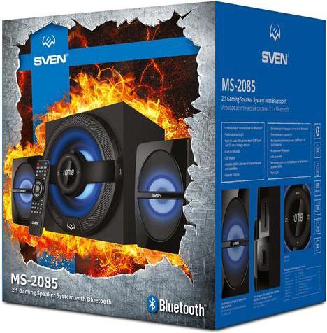 Produktbild Sven MS-2085 speaker set Black 2.1 channels (Set, 60 W)