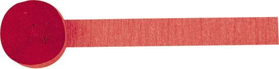 Immagine prodotto Amscan Crepe streamer rosso mela 4,4 cm x 24,7 m