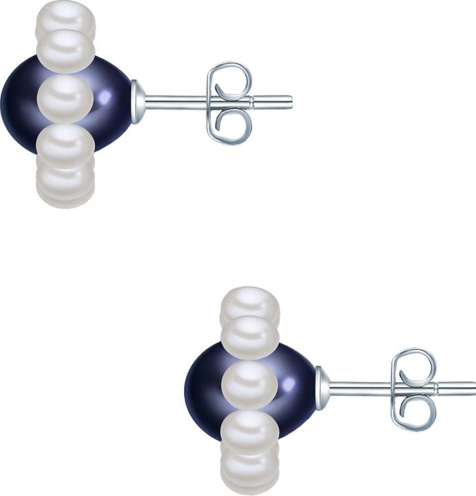 Produktbild Valero Pearls Damen Blüte Sterling Silber Süsswasser-Zuchtperlen silber - 24397 (925er Silber)