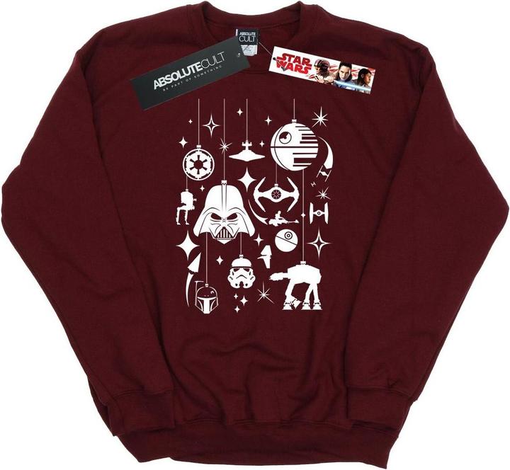 Star Wars Christmas Decorations Sweatshirt (L)