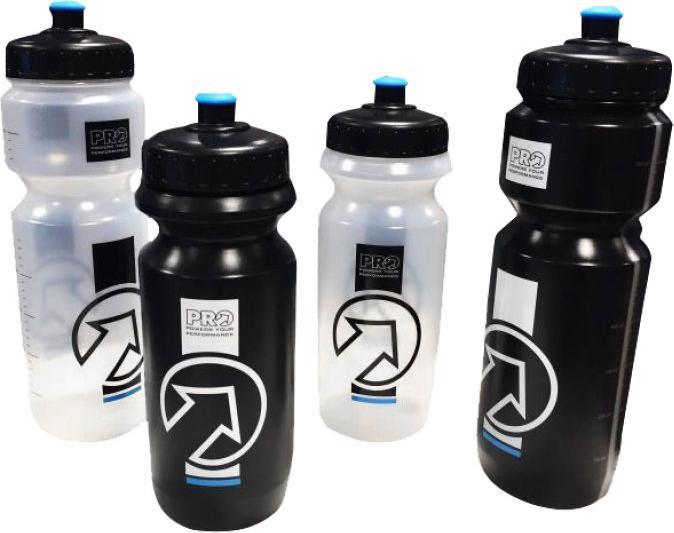 Actual product image PRO Drinking Bottle Transparent 600ml Plastic, Filling Scale (0.60 l)