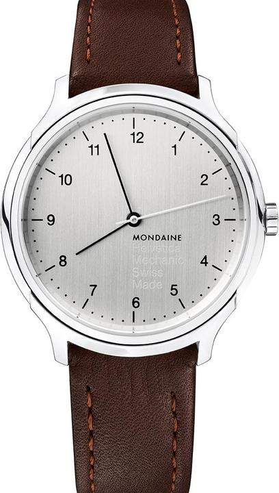 Immagine prodotto Mondaine Helvetica No1 Regular Mechanical (Orologio da polso analogico, Fatto in Svizzera, 40 mm)