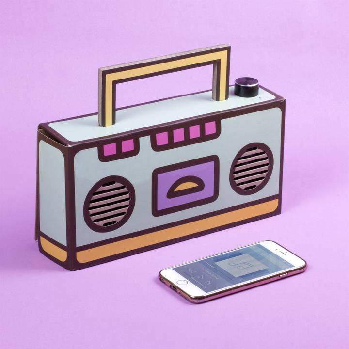 Image du produit Pusheen Boombox Bluetooth Lautsprecher DIY (Fonctionnement sur piles)
