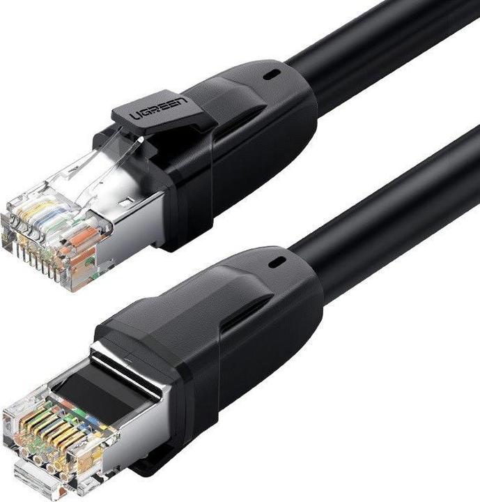 Immagine prodotto Ugreen Cavo Ethernet Cat 8 CLASSE S/FTP RJ45 1 m (nero) (U/FTP, CAT8.1, 1 m)
