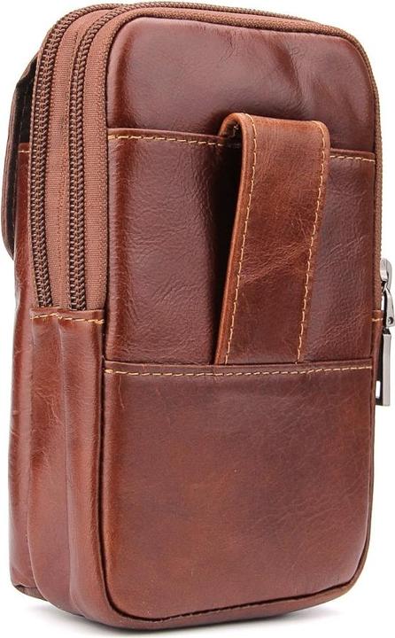 Produktbild Cover-Discount Universal - Doppel Zipper Gurttasche braun
