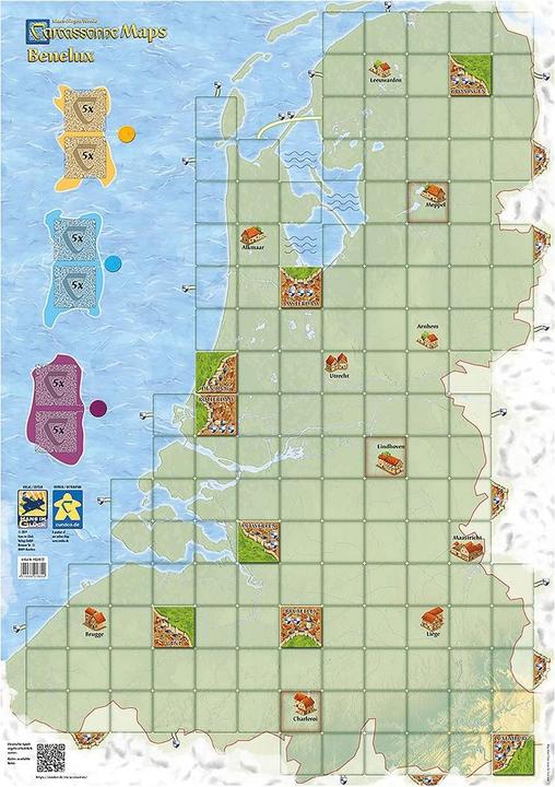 Immagine prodotto Hans im Glück Carcassonne Maps Benelux (Tedesco)