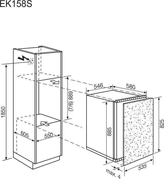Actual product image Electrolux EK158SRBR (140 l)
