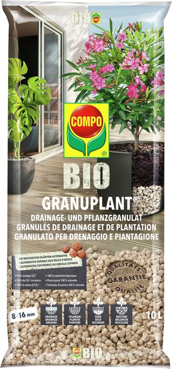 Compo Bio Granuplant granulés de drainage et de plantation (10 l)