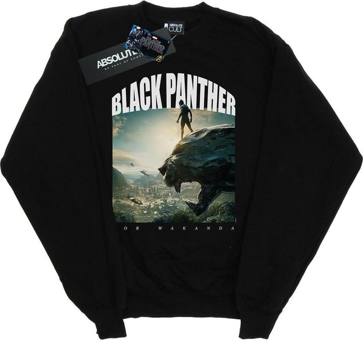 Produktbild Black Panther For Wakanda Sweatshirt Jungen (140, 146)