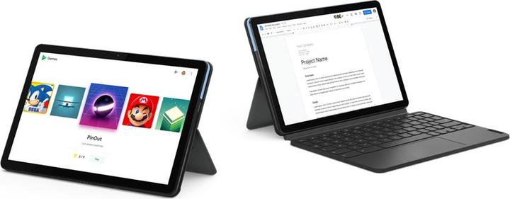 Produktbild Lenovo IdeaPad Duet Chromebook (10.10", Mediatek P60T, 4 GB, CH)
