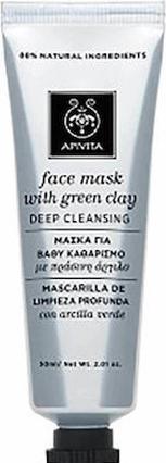 Apivita Face Mask For Deep Cleansing With Green Clay 50ml (50 ml)