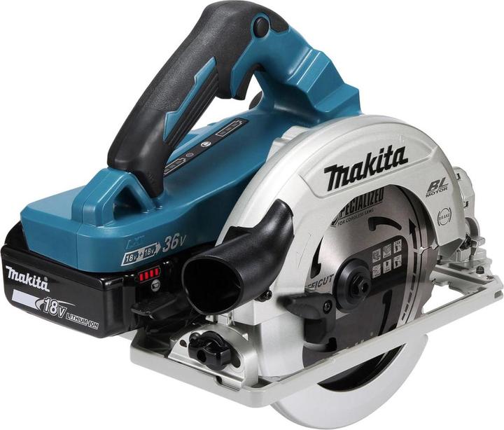 Actual product image Makita DHS782Z Cordless Circular Saw, 2x18V, 62.5 mm, ø190x30mm, Without batteries and charger!