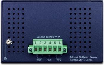 Actual product image Planet IGS-4215-16T2S Network Switch Unmanaged L2 Gigabit Ethernet (10/100/1000) Blue (18 Ports)