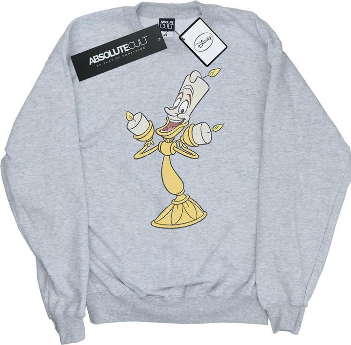 Produktbild Disney Beauty And The Beast Lumiere Distressed Sweatshirt (S)