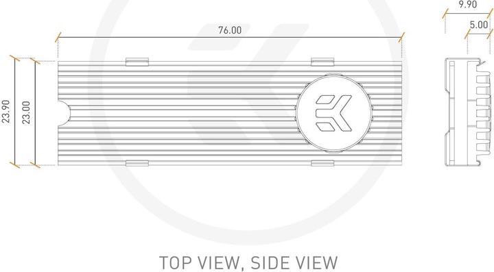 Image du produit EKWB EK-M.2 NVMe Heatsink