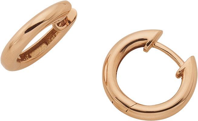 Actual product image Bijou Classic Ohrschmuck Scharniercreole (Paar) (Gold)