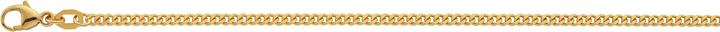 Immagine prodotto Bijou Classic Bracelet Panzer geschliffen 19 cm (19 cm, Oro)