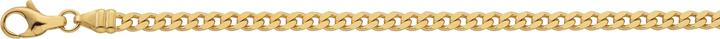 Produktbild Bijou Classic Collier Panzer geschliffen 50 cm (Gold)