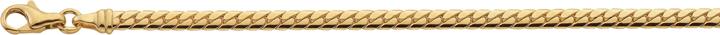 Image du produit Bijou Classic Bracelet Panzer verformt 21 cm (21 cm, Or)