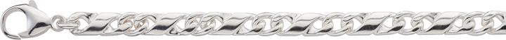 Produktbild Bijou Classic Bracelet 8er-Kette 21 cm (21 cm, Silber)