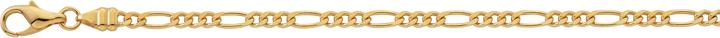 Actual product image Bijou Classic Bracelet Figaro geschliffen 19 cm (19 cm, Gold)