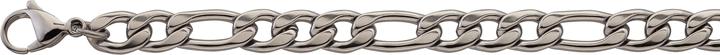 Actual product image Bijou Classic Bracelet Figaro 19 cm (19 cm, Metal)